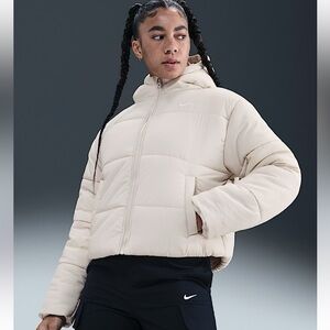 NWT Nike Classic Puffer - Cream size SMALL